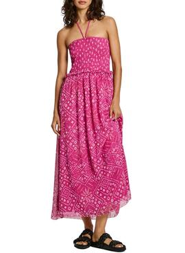 Robe Pepe Jeans Daleysa Rose pour Femme