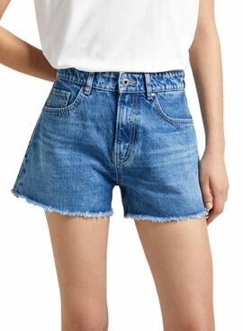 Shorts Pepe Jeans Denim A Line pour femme