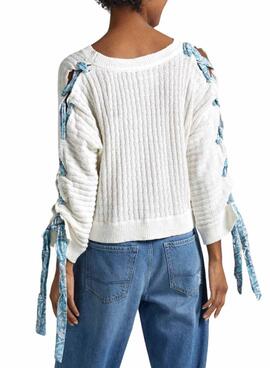 Maillot Pepe Jeans Gaia Blanco pour Femme