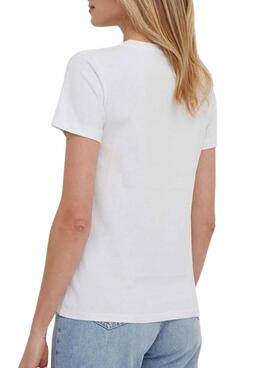 Maillot Pepe Jeans Kallan blanc pour femme