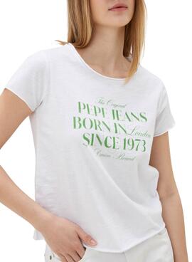 Chemise Pepe Jeans Jasmine Blanc Pour Femme