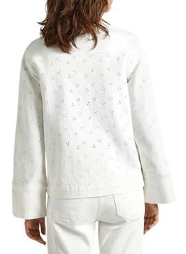 Chaqueta Pepe Jeans Anny Blanche pour femme