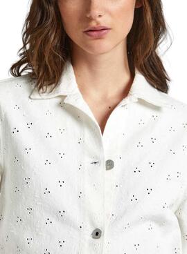 Chaqueta Pepe Jeans Anny Blanche pour femme