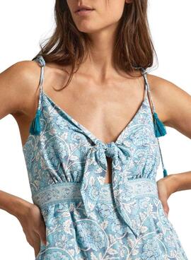 Singe Pepe Jeans Matilde Bleu Pour Femme