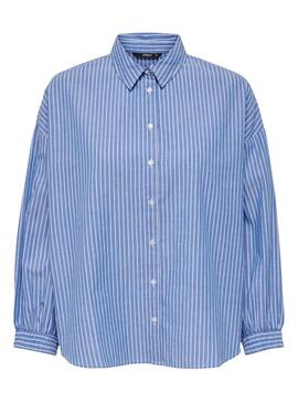 Chemise Only Larja Bleue Pour Femme