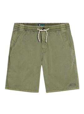 Bermudas Superdry Walk Vert Pour Homme