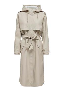 Manteau Only Rene Gris pour femme.