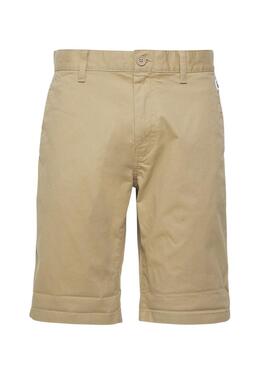Bermudes Tommy Jeans Scanton Beige Pour Homme