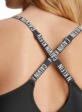 Soutien-gorge Bralette Calvin Klein doublé noir pour femme