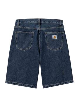 Bermudas Carhartt Landon Denim Oscuro Pour Homme.