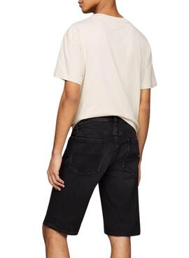 Bermuda Tommy Jeans Ronnie Noir Pour Homme