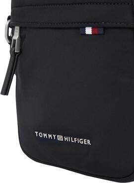Sac à bandoulière Tommy Hilfiger Signature Mini Reporter Noir pour homme