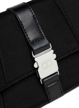 Sac à bandoulière Tommy Jeans Item Crossover noir pour femme