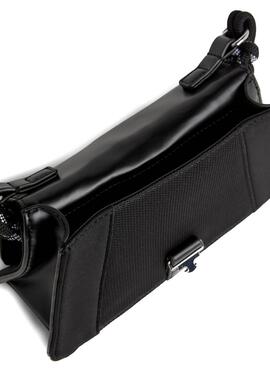 Sac à bandoulière Tommy Jeans Item Crossover noir pour femme