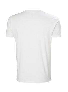 T-shirt Helly Hansen Shoreline Blanc Pour Homme