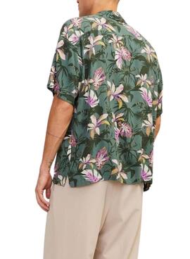 Chemise Jack and Jones Luke verte pour homme