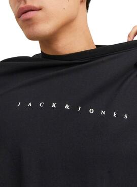 Maillot Jack and Jones noir pour homme