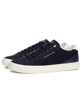 Chaussures Tommy Hilfiger TH Vulc Low Summer Marine Homme
