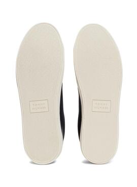 Chaussures Tommy Hilfiger TH Vulc Low Summer Marine Homme