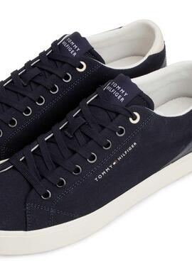 Chaussures Tommy Hilfiger TH Vulc Low Summer Marine Homme
