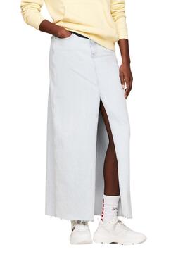 Jupe Tommy Jeans Claire High Maxi Denim pour Femme