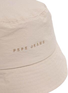Casquette Bucket Pepe Jeans Neville Beige