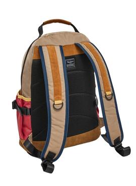 Sac à dos Pepe Jeans Benji Marron Pour Homme