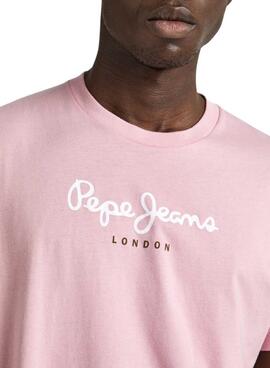 Maillot Pepe Jeans Eggo Rose pour Homme