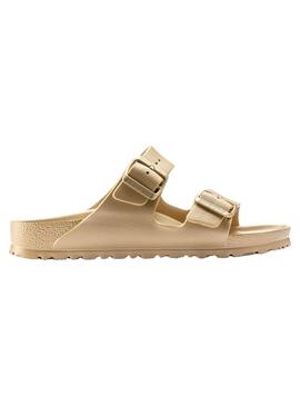 Sandales Birkenstock Arizona EVA Gold pour Femme