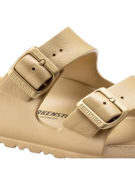 Sandales Birkenstock Arizona EVA Gold pour Femme