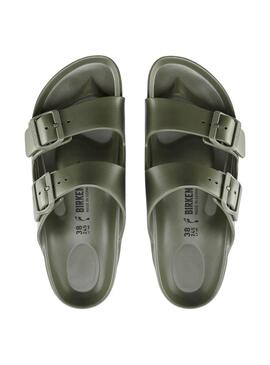 Tongs Birkenstock Arizona EVA Vert Homme