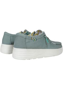 Chaussures Walkin Pitas Natal Bleu pour Femme