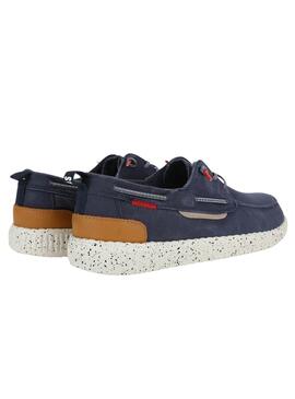 Mocassins Walkin Pitas Jack Bleu pour Hommes