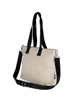 Sac Munich Bloom Shopper Beige pour Femme
