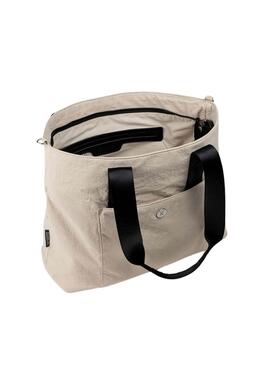 Sac Munich Bloom Shopper Beige pour Femme