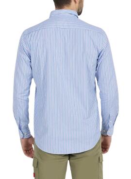 Chemise El Pulpo à Rayures Bleu pour Homme