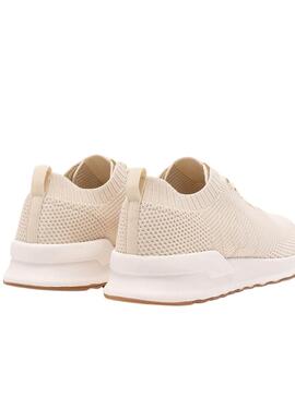 Chaussures Ecoalf Conde Knit Blanc pour Homme