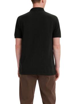 Polo Levis Housemark Noire pour Homme
