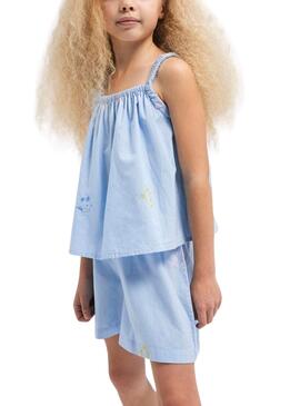 Top Name It Fleur Bleue Pour Fille
