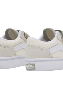 Baskets Vans Old Skool Gris Bébé