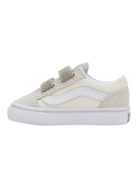 Baskets Vans Old Skool Gris Bébé