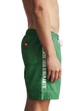 Maillot de bain Shark Vert Ecoalf pour Homme