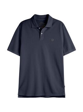 Polo Tedalf Azul Marino Ecoalf pour Homme