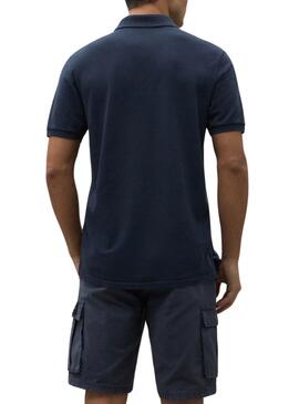 Polo Tedalf Azul Marino Ecoalf pour Homme