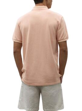 Chemise polo Tedalf orange Ecoalf pour homme