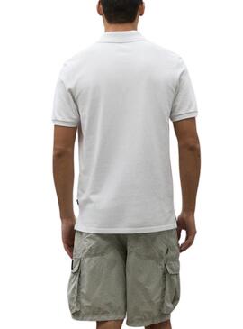 Polo Ecoalf Tedalf Blanco pour Homme