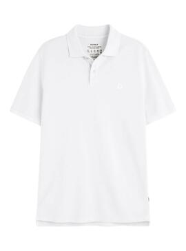 Polo Ecoalf Tedalf Blanco pour Homme