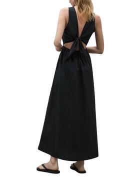 Robe Galena Ecoalf Noire pour Femme