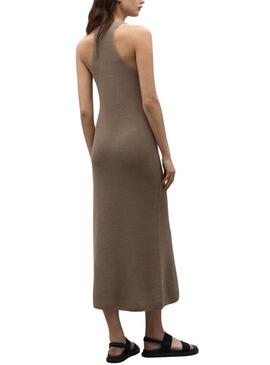 Robe Citrine Ecoalf Marron pour femme