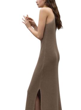 Robe Citrine Ecoalf Marron pour femme
